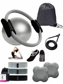 The Women's Pilates Home Exercise Set Is Suitable For Beginners Of Home Exercise - Multicolor - View 3