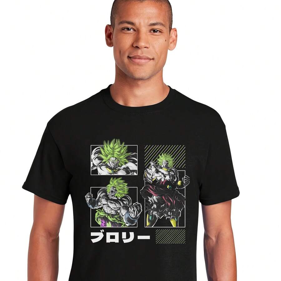 Er Saiyan BrolSy T-Shirt - Style 4 - View 1