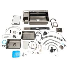 YUNRUX Kitchen Sinks - Silver - View 4
