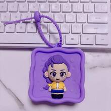 Mattel Demon Hunter Anime Keychain, PVC Backpack Pendant - Multicolor - View 21