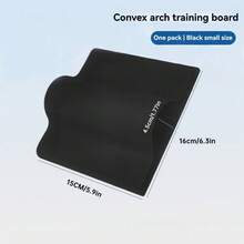 1 Pc Plantar Fascia Trainer | Toe Flexibility Board With Arch Support, Ergonomic Design, Non-Slip Surface, Ideal For Home Gym, Athletes, And Elderly - Black - View 6