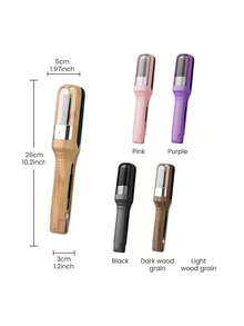 500mAh Battery Capacity Wireless Hair Trimmer, Professional Automatic Split End Remover, Dry Damaged Fragile Hair Ends Trimmer - Multicolor - View 10