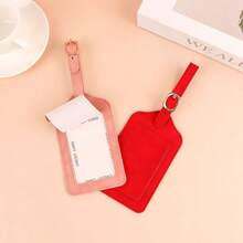 Etiqueta de Bagagem Personalizada, Etiqueta de Bagagem Única e Fofa com Cobertura de Privacidade, Identificador Anti-Perda para Mala, Acessórios de Viagem para Mulheres e Homens, Organizador de Viagem Durável de Grande Capacidade, Essenciais de Cruzeiro, Essenciais de Férias, Itens Essenciais de Viagem para Homens e Mulheres - Multicolorido - Visão 5