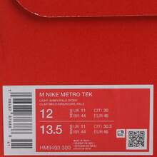 Men's M NIKE METRO TEK Casual Low-Top Sneakers HM9493-300 - Dark Grey - View 6