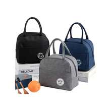 ONEEKA Lonchera Térmica Bolsa Lunch Aislamiento Frío Y Calor - Azul - Ver 7