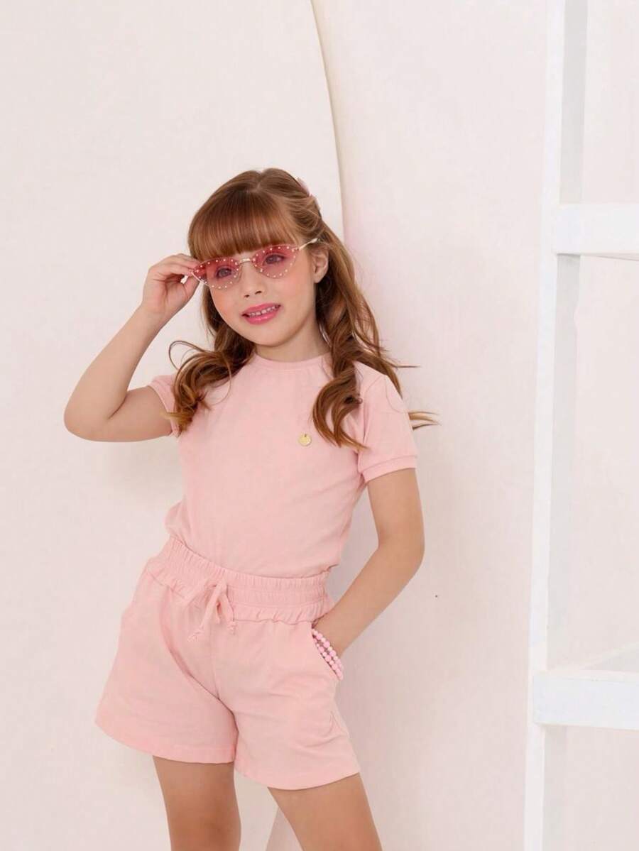 Girls' Outfit Set - New Arrival/Fashion/Party/Outing/Promotion/ - 米色 - 查看 1