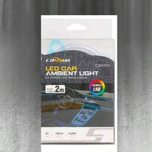 Tira de Luz Neón LED para Interior de Coche C24717 - Kit de Luz Ambiental RGB 2 Metros - Conexión USB y Control Remoto - A - Ver 4