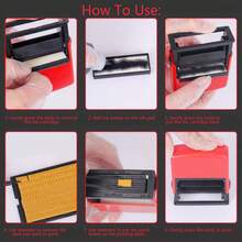 Máquina codificadora manual de ranuras para tarjetas B2.5 - Fecha de producción Máquina codificadora de tinta de secado rápido - Rojo - Ver 9