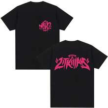 Camiseta de Producto del Nuevo Álbum de la Gira 2025 de Rapper Lit Killah, Moda Y2K para Hombres y Mujeres, Camiseta de Verano con Estampado 100% Algodón Puro - Negro - Ver 10