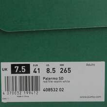 Puma Palermo Casual Low-Top Sneakers Unisex - Red - View 7