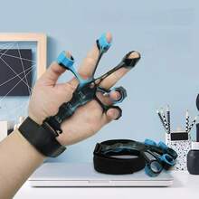 Vein Training Device For Finger Flexibility And Rehabilitation, Grip Strength Training Equipment, Five-Finger Strength, Wrist Exercise, Arm Vein Training | Vein Prominence Training Grip Ball, Finger Strength Trainer, Hand Muscle Exercise, Adjustable Resistance, Office Stress Relief, Fitness Aid, Fascia Relaxation, Portable Strength Training, Arm Vein Enhancement, Grip Strength Tool, Arm Strength Training, Finger Strength, Gift For Father, Birthday Gift - 彩色 - 查看 4