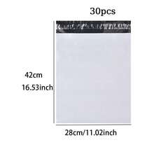 100pcs/50pcs/30pcs Thick Courier Bags, Sealed Packaging Bags, Logistics Packing Bags, Clothing Express Packaging Bags, Multiple Sizes Available