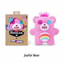 Spin Master Official * Care Bears Collaboration Series – Ugly-Cute Monster Plush Collectible Doll - Unity Bear - View 7