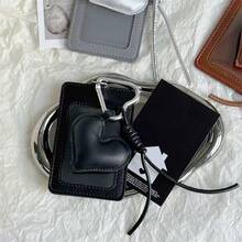 2D仿皮卡套 | 可爱系列吊坠，可装身份证卡、校园卡，合成皮革材质 - 彩色 - 查看 2