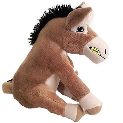 ASDF-The Wonky Donkey Plush Figure Stuffed Animal Toy Doll for Gift 16cm