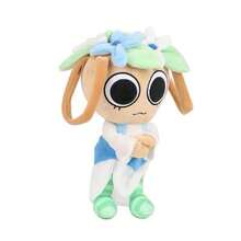 2026 New Dandy's World Designer Collaboration Plush Doll - Artistic Collection Level Doll Set, Christmas Party Decoration/Thanksgiving Warm Gift, High Quality Suede Material With Abstract Design, Youth Social Sharing Item - 綠色 - 查看 6