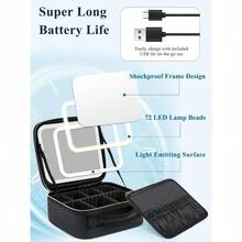 Travel Jewelry Bag - 如圖所示 - 查看 4