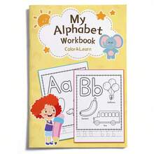 ABC Tracing & Writing Book – Uppercase/Lowercase Letter Practice, Stroke Guides And Repeating Writing Lines, Builds Letter Recognition And Early Literacy Skills - Alphabet Workbook - View 17