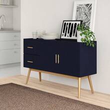 1 Cuộn Giấy Dán Tường Vinyl Mờ Màu Xanh Hải Quân Tự Dính, Dùng Để Trang Trí Phòng Khách, Bếp, Phòng Ngủ, Ký Túc, Làm Mới Nội Thất, Giấy Dán Tường Thẩm Mỹ - Phong Cách Hiện Đại, Giấy Dán Có Thể Tháo Rời - Xanh đậm - Xem 5