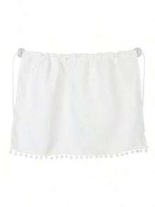 1pc Car Sunshade Side Curtain Suction Cup Type Interior Curtains Baby Children's Sunscreen Thermal Insulation Window Sunshade Curtains - White - View 9