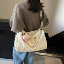 1pc Lightweight And Spacious Sports Gym Bag For Women, Suitable For Short Trips, Can Also Be Used As A Yoga Bag And Fits Over A Suitcase Handle, Multi-Pockets, Lightweight And Portable - Multicolor - View 2