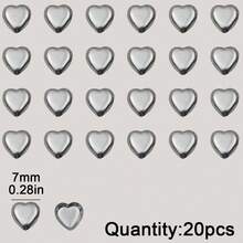 10/20件装不锈钢不规则冲压托盘，DIY珠宝制作，手工串珠工艺用品 - diy - 查看 12