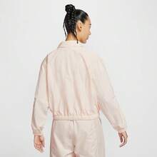 Nike 女士 AS W NSW OS 教练夹克 MOD 无帽梭织夹克 IF0213-103 - 淺粉色 - 查看 2