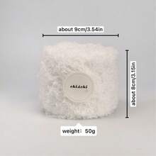 [Okidoki]Knitted Iceland Yarn Hat, Scarf, Shawl, Bag, Tapestry, Chunky Knit Ins Style, Crochet Hand Knitted, Ukraine Iceland Yarn, Approx. 0.8mm Sweater Yarn - Multicolor - View 18