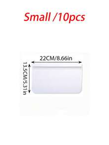 5pcs/10pcs/20pcs EVA Food Preservation Bags, Refrigerator Food Storage Bags, Fruit & Vegetable Airtight Seal Bags, Reusable, Candy Bags, Kitchen Supplies, Spice Bags, Lunch Bags