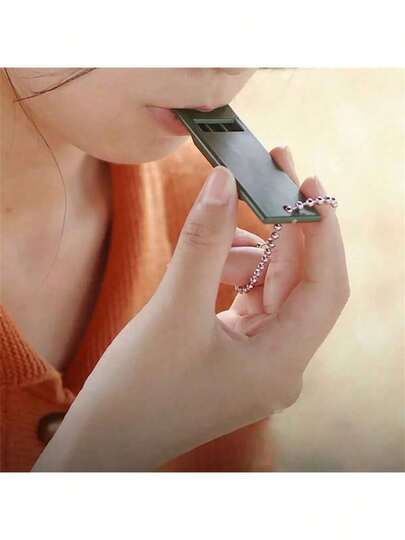 2pcs High Quality Polyethylene Triple Frequency Outdoor Survival Whistle, Suitable For Emergency Rescue, High Frequency Distress Signal, Earthquake Rescue And First Aid - Durable, Waterproof, Compact Design