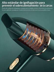 El año nuevo explota el secador de pelo de alta potencia doméstico estrella secador de pelo termostático de iones negativos protege el cabello suave y cálido día de San Valentín azul para enviar a su novia - Multicolor - Ver 6