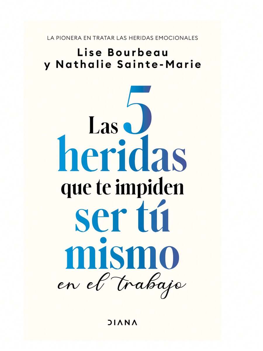 Libro "Las 5 heridas que impiden ser uno mismo" (Lise Bourbeau, autoconocimiento y aceptación, sanación emocional, crecimiento emocional, impacto en las relaciones.) - Libro único - Ver 1