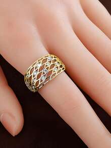 1 PC Romantic Cubic Zirconia Ring For Women For Women For Wedding Engagement Party Jewelry Valentine's Day Gift - 1# - View 5