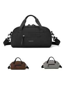 Men's Casual Commuter One Shoulder Messenger Bag, Large Capacity, Minimalist, Suitable For Fitness, Fashion Travel, Crossbody Bag - Multicolor - View 2