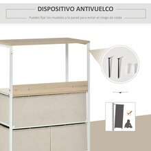 Gavetas de armazenamento - Cinza claro - Ver 4