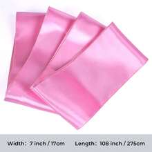 9pcs Satin Chair Back Decoration Ribbon Bow Tie, Wedding Party Birthday Event Decor (Pink) - Multicolor - View 5