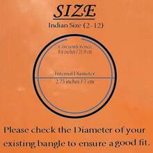 Touchstone  Bollywood Pretty Fashion Golden Dots Gorgeous Vintage Textured Color Attractive Designer Jewelry Bangle Bracelets For Women. - Màu tím - Xem 6