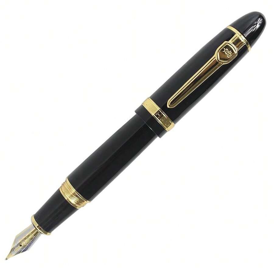 Fountain Pens - Black With Gold - View 1