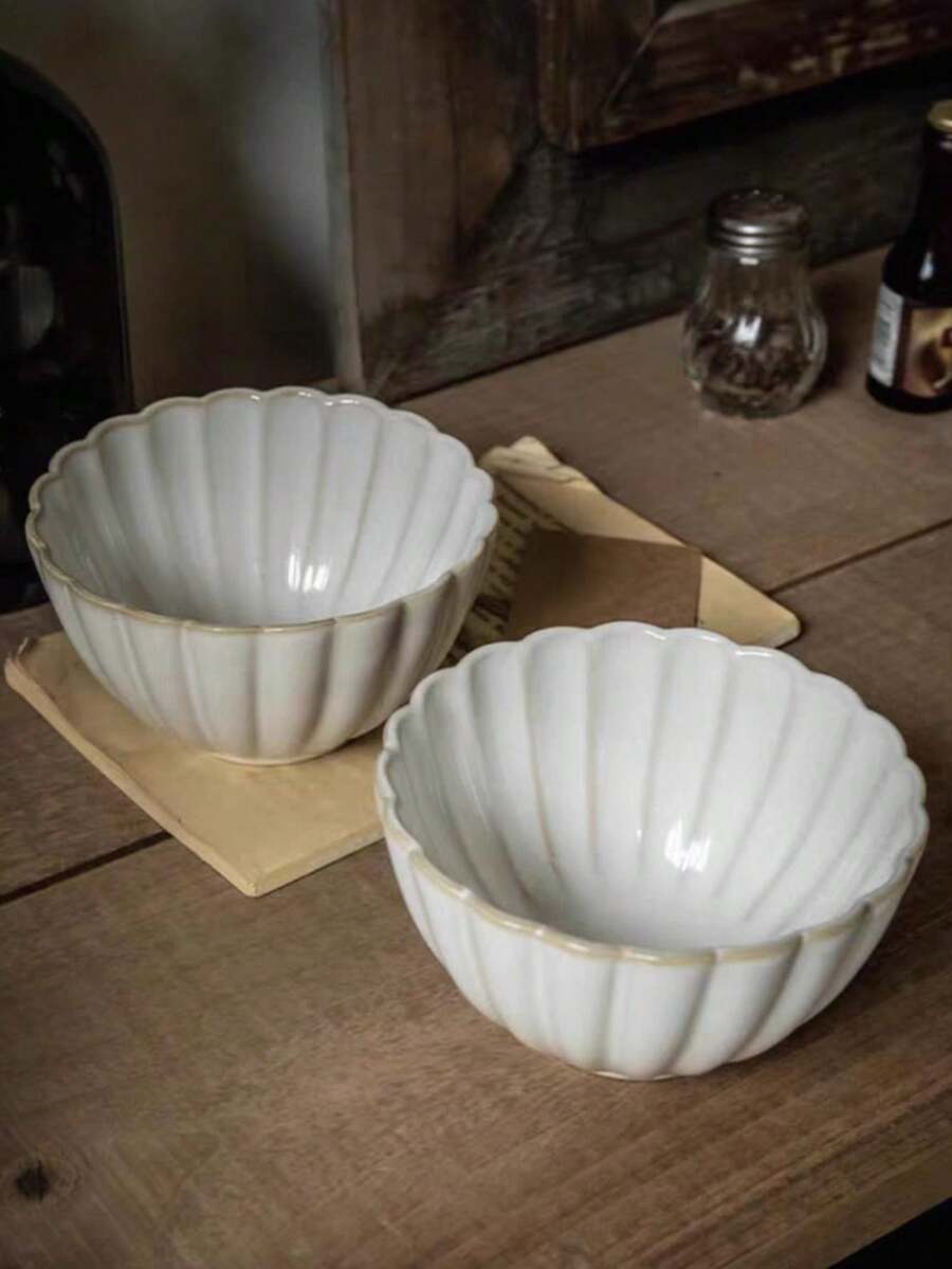 1个/2个/4个装的南瓜图案陶瓷饭碗，北欧风早餐牛奶碗，小型家用汤碗，下午茶水果碗和酸奶碗，小型家用单人份碗，节日礼物，送给朋友的礼物，送给男女朋友的礼物，送给家人的礼物