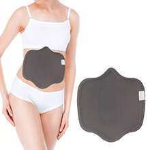 ASDF-Dioche Tabla Abdominal de Espuma Lipo Tabla de Compresión Abdominal para Mujeres Tabla Moldeadora de Espuma Suave para Poscirugía Tabla para Aplanar el Vientre Gris - Gris - Ver 1