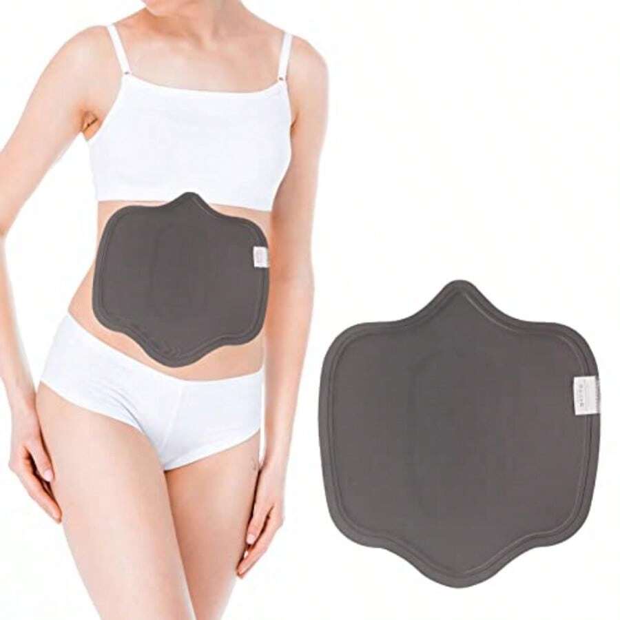 ASDF-Dioche Tabla Abdominal de Espuma Lipo Tabla de Compresión Abdominal para Mujeres Tabla Moldeadora de Espuma Suave para Poscirugía Tabla para Aplanar el Vientre Gris - Gris - Ver 1