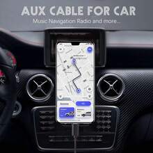 1 pièce Câble adaptateur audio Aux 3,5 mm compatible avec la série 17, convient pour la voiture, les enceintes stéréo domestiques, les casques, compatible avec iPhone 17 Pro Max/17 Pro/17 Plus/17/16/15, S25/S24/S23/S22/S21 Ultra Plus, Série - Multicolore - Voir 5