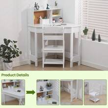 Kids Tables & Chairs - White - View 3