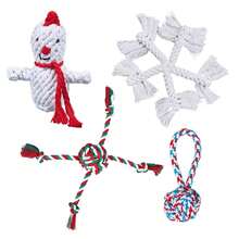 Christmas Dog Leash Toy, Candy Cane Shaped, Interactive Chew Toy, Suitable For Small To Medium Dogs - Training, Play, Teething And Cleaning, Pet Holiday, Durable And Holiday Pet Supplies - Multicolor - View 15