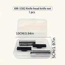 Kemei KM-3382 Electric Shaver Replacement Foil & Blade Set - Black - View 2