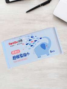 便携式一次性湿巾，学生手口清洁卫生湿巾 - 彩色 - 查看 11