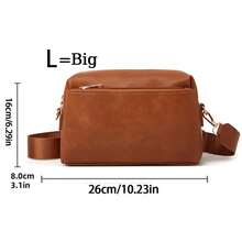 Ví da nữ Túi đeo vai Túi xách Túi tote nữ Túi đeo chéo - màu nâu - Xem 7