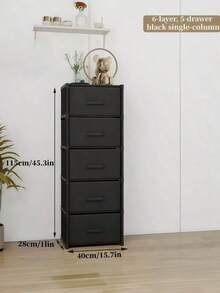 1pc Multi-Layer Storage Cabinet With Drawers, Bedroom Lingerie Organizer, Home Use Assembly Storage Rack, Floor Standing Assembly Storage Rack