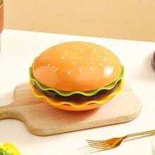 5-Tier & 7-Tier Stackable Burger Dinner Plate Set - Cute Kitchen Salad Plate - Suitable For Desserts, Fruits, Pasta - Perfect For Kitchen, Home And Party Use - Appetizer Serving Set - Fits Any Occasion - Multicolor - View 11