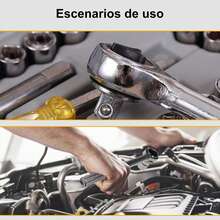 ONEEKA 40 Piece Car Repair Tool Set, Hand Tool Set For General Home Repairs. - Light Grey - View 5